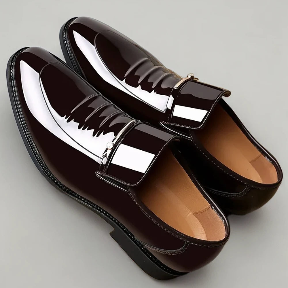 Mocassin loafer homme noir accessoire indispensable pour mariage et occasions