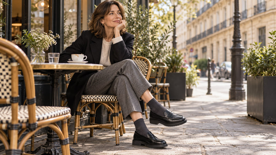 Quelles chaussettes avec des mocassins femme ?