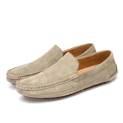 Soufflot – Mocassin camel homme – coloris Kaki
