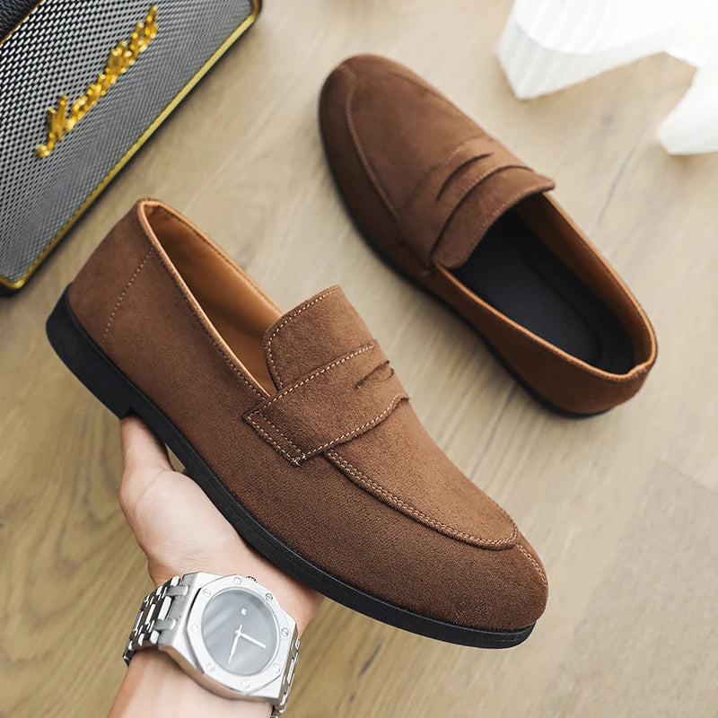 Villiers – Mocassin beige – Marron