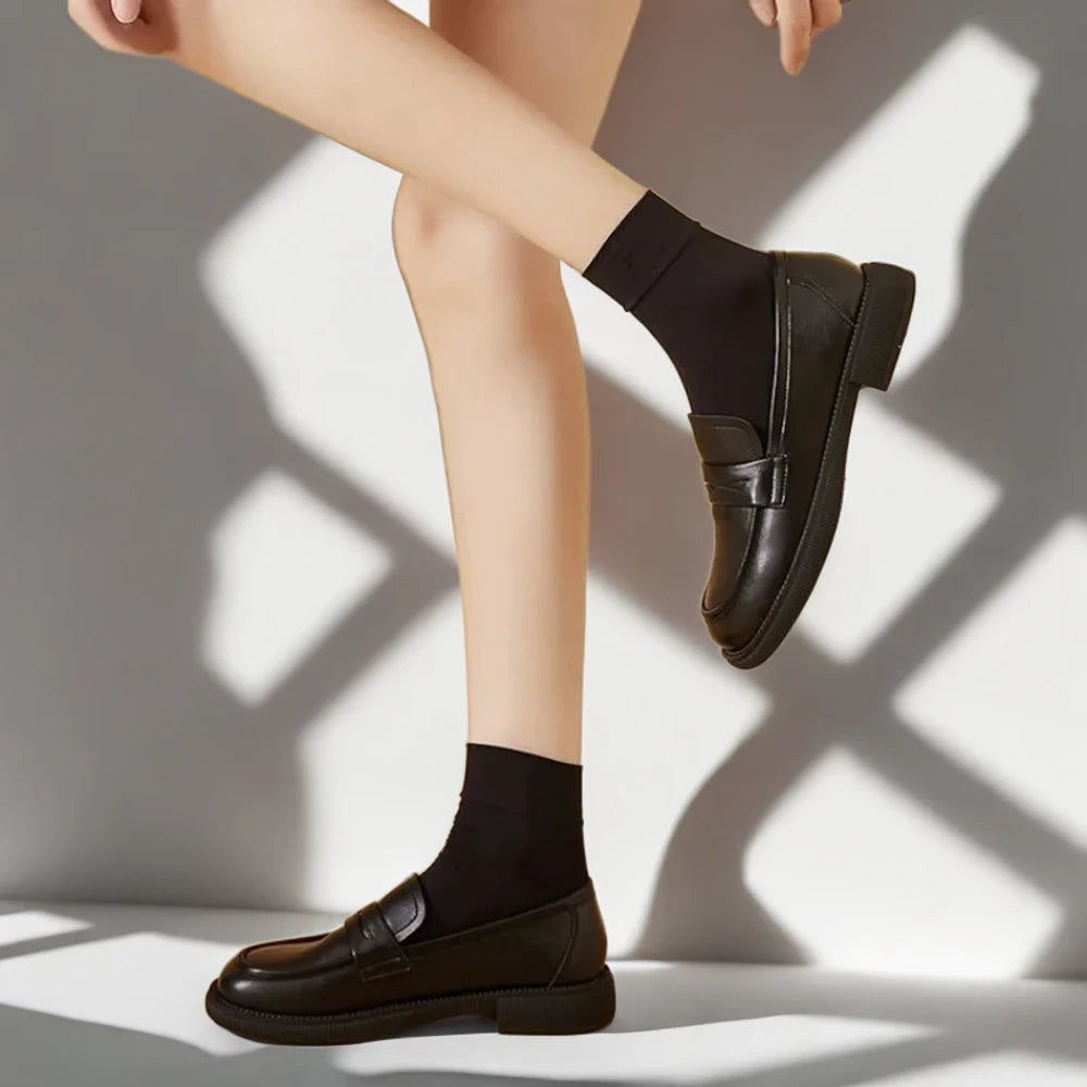 Chaussure ballerine mocassin femme style décontracté élégant