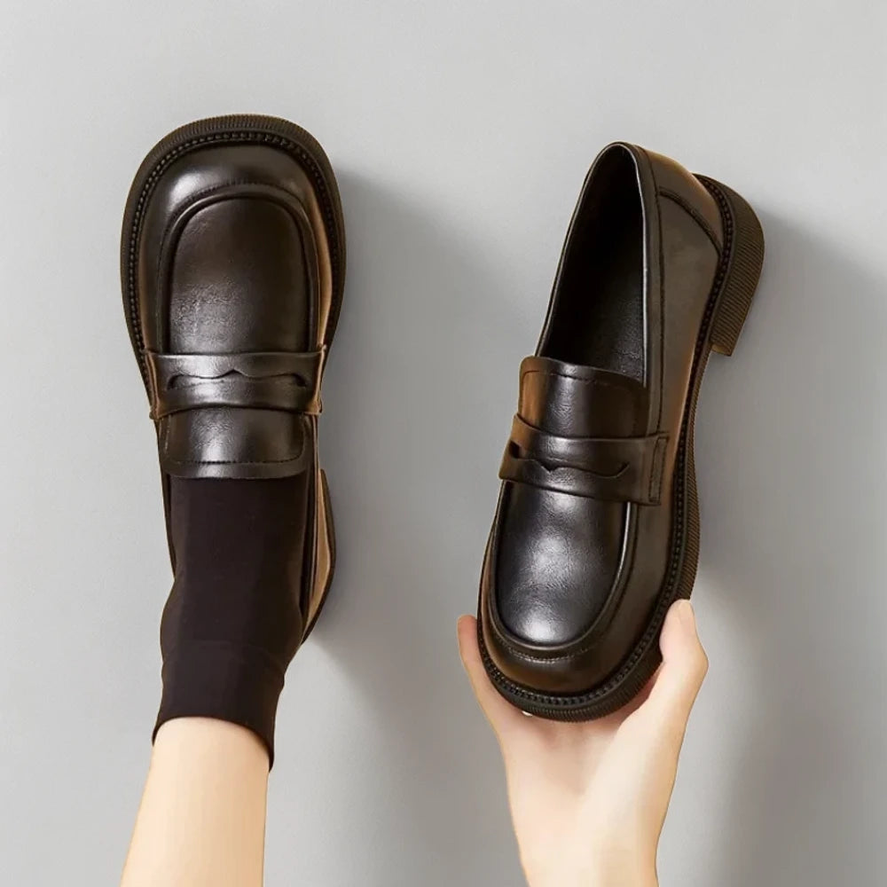 Ballerine mocassin femme souple adaptée trajets pressés