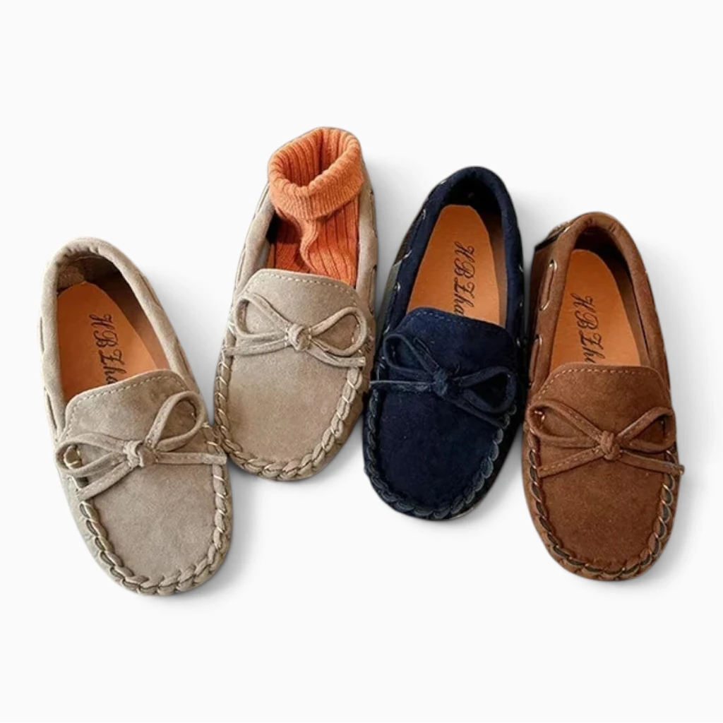 Mocassin garçon mariage avec semelle flexible, sécurité et confort réunis