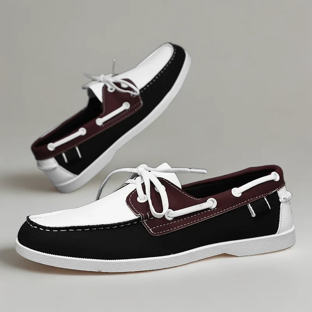 Chausette mocassin homme largeur confortable, profil latéral