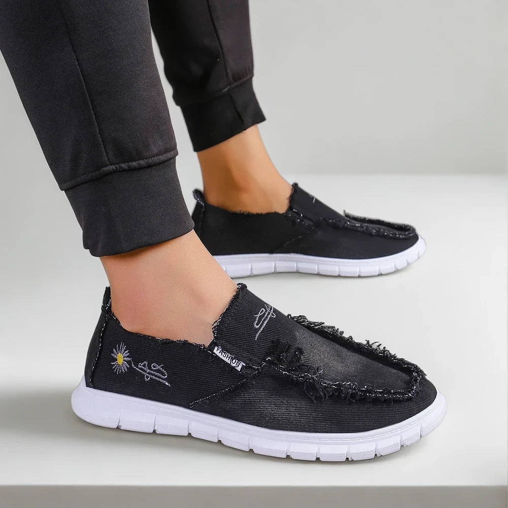 Chaussettes pour mocassins femme épousant parfaitement la forme du pied