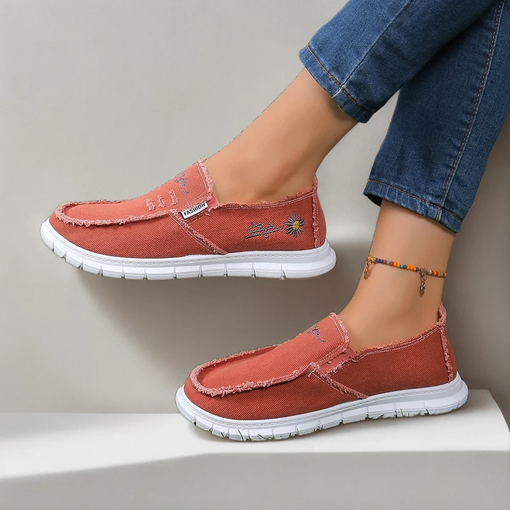 Mocassin chaussette femme souple idéal pour tenue décontractée
