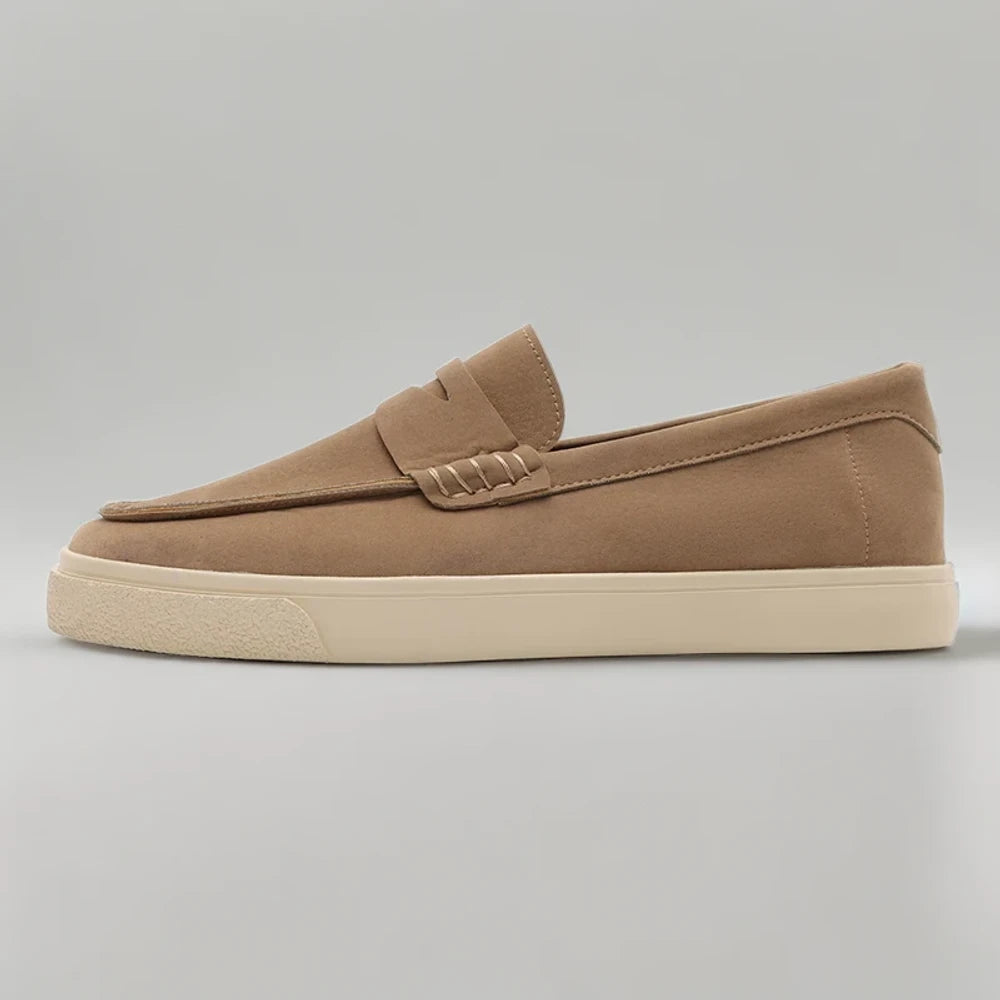 Chaussure mocassin à bride souple et confortable pour la marche