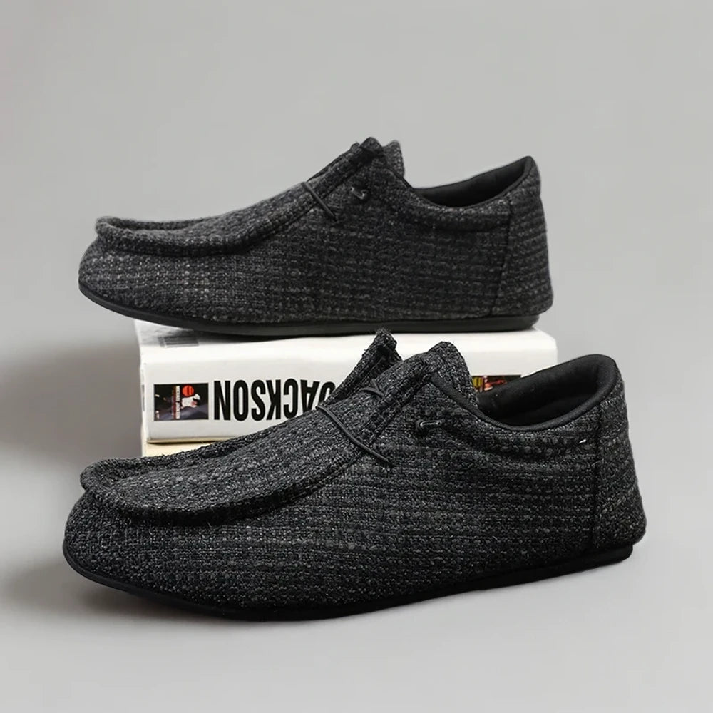Semelle et structure du mocassin confort femme extensible