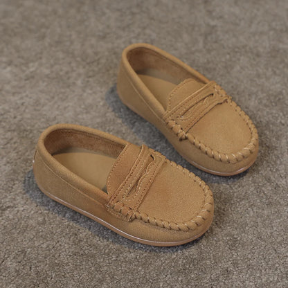 Mocassin luxe pour petit garçon, accessoire indispensable à la garde-robe