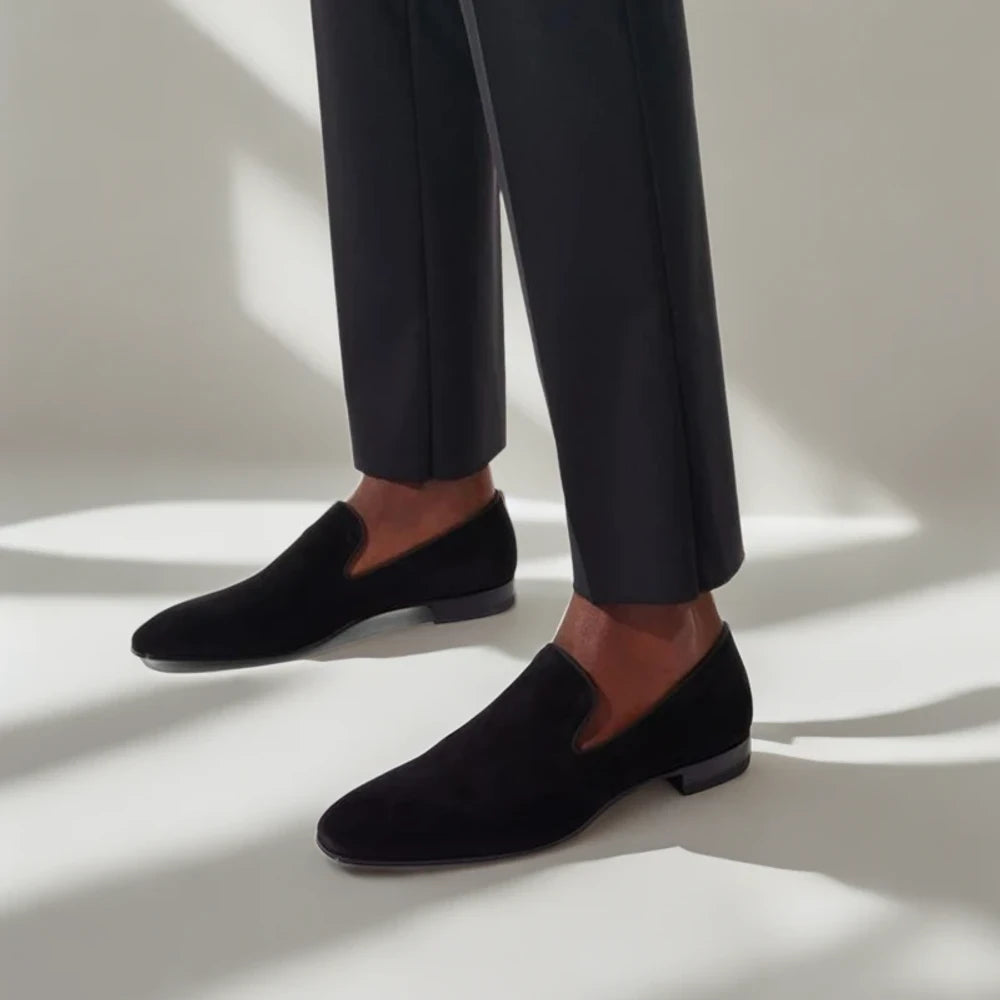 Mocassin homme bicolore marron clair tenue soirée