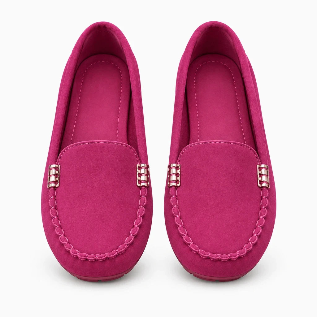 Mocassin bleu femme – 6