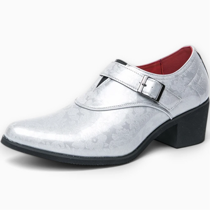Chaussure sans lacets homme enveloppe le pied confortablement en simili cuir lisse