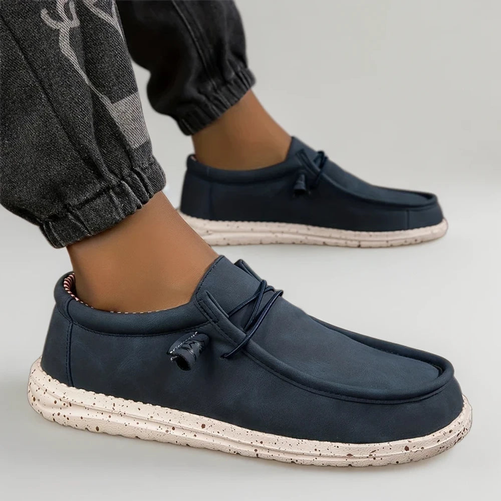 Détail de la semelle du mocassin confort, construction durable