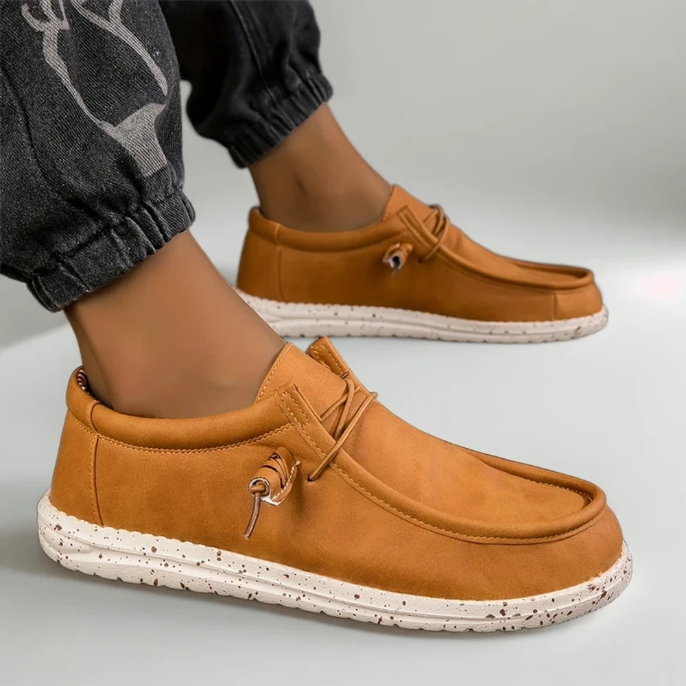 Mocassin confort marron, coloris classique pour tous les jours