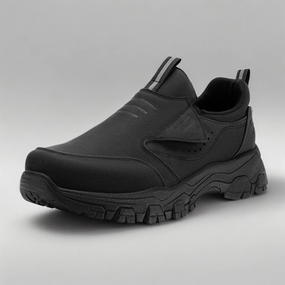 Mocassins confortables homme vue de dessus montrant le design épuré