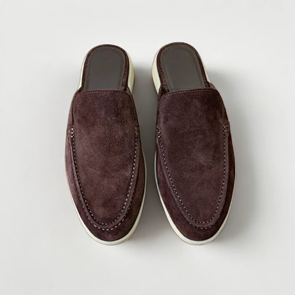 Mocassin femme crocodile facile à enfiler, confort toute journée