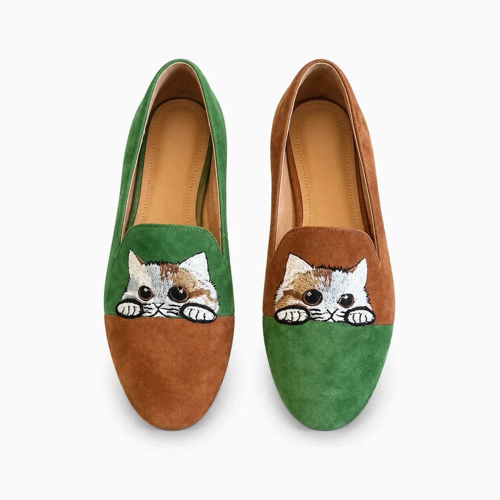 Mocassin cuir camel femme – 7