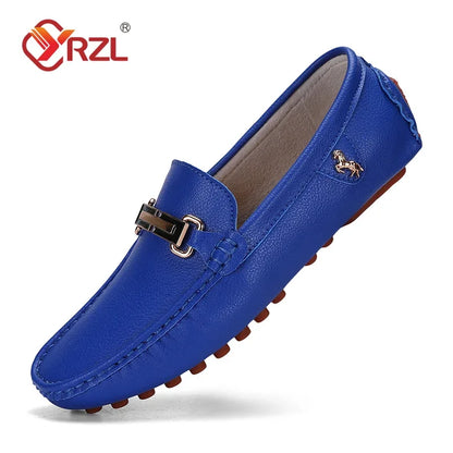 Mocassin homme à double boucle, coloris noir