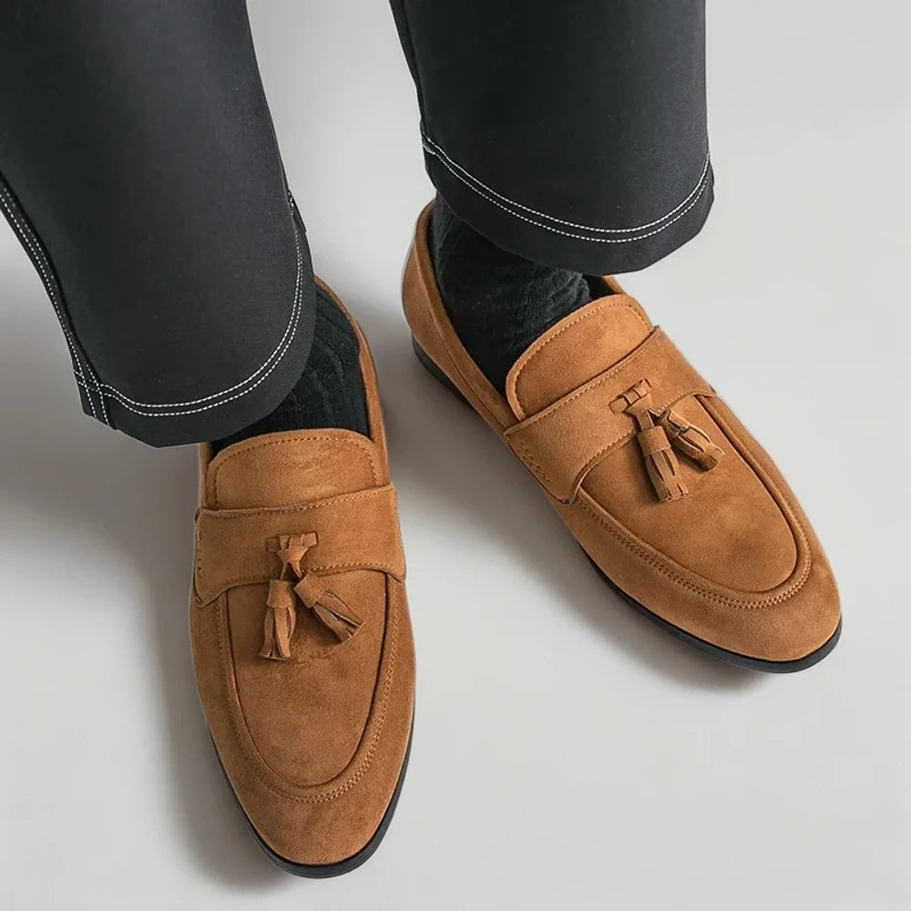 Semelle antidérapante du mocassin driver homme, vue dessous