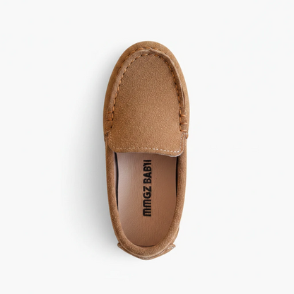 Chaussure enfant fille confortable pour tous les jours, mocassin épuré