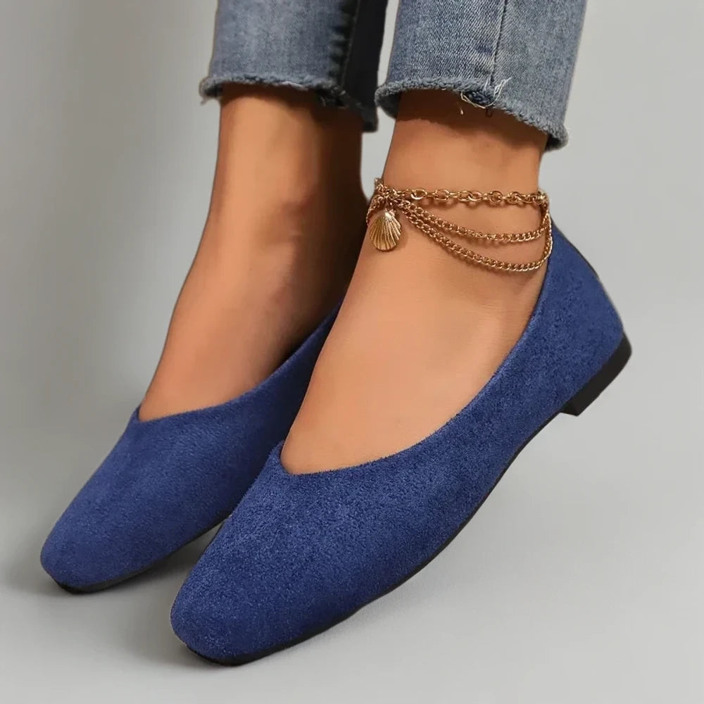 Mocassin femme confortable et polyvalent s'harmonisant avec la garde-robe