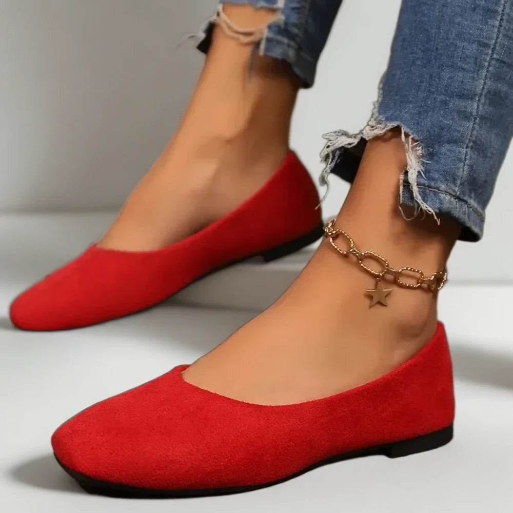 Détail de la semelle et de la doublure intérieure du mocassin femme