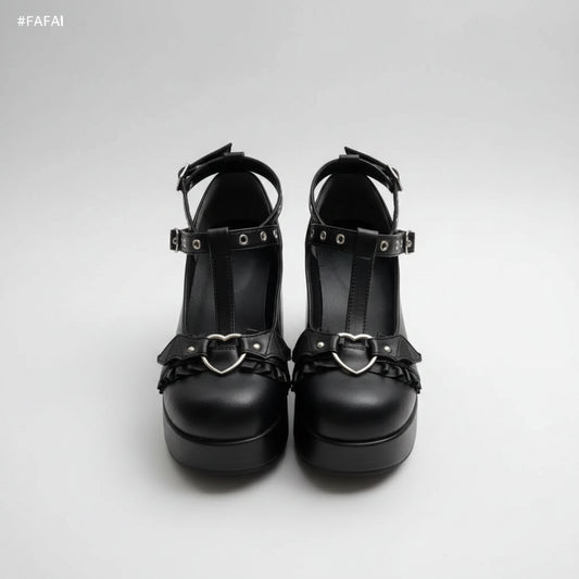 Mocassin femme haut de gamme noir vue de profil avec silhouette épurée