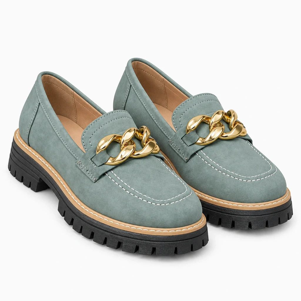 Mocassin femme talon compensé – 7