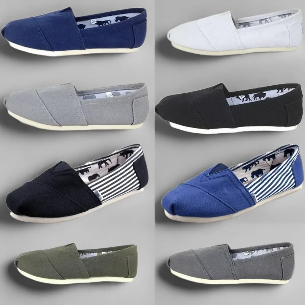 Mocassins tendance femme vue de côté, design épuré et silhouette décontractée