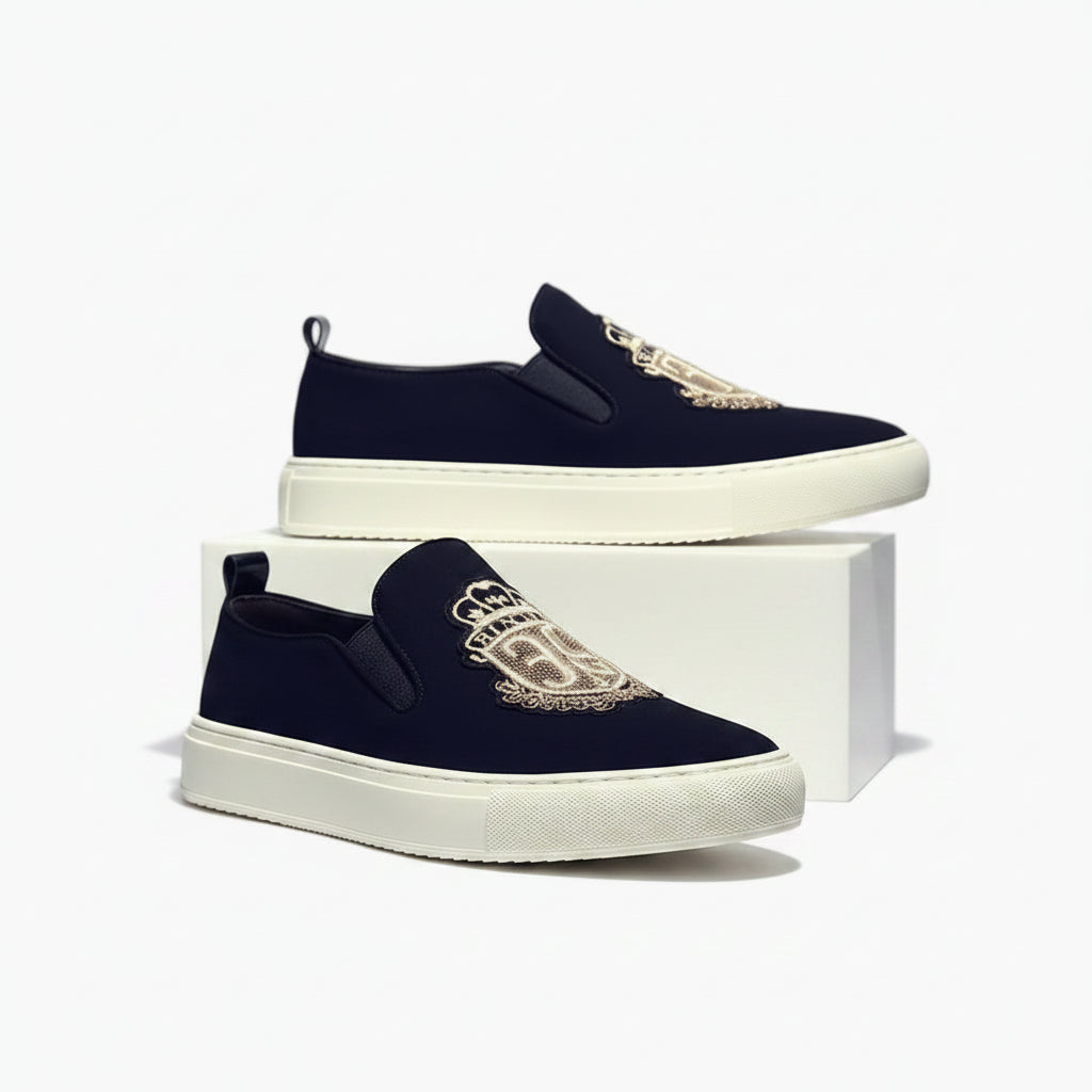 Mocassin français noir pour homme avec semelle souple antidérapante