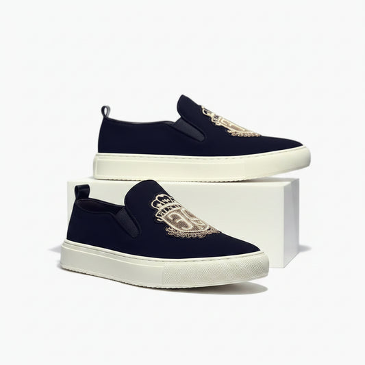Mocassin français noir pour homme avec semelle souple antidérapante
