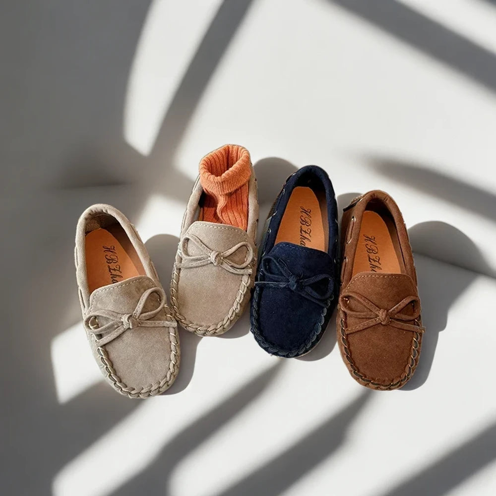 Mocassin garçon mariage avec semelle flexible, sécurité et confort réunis