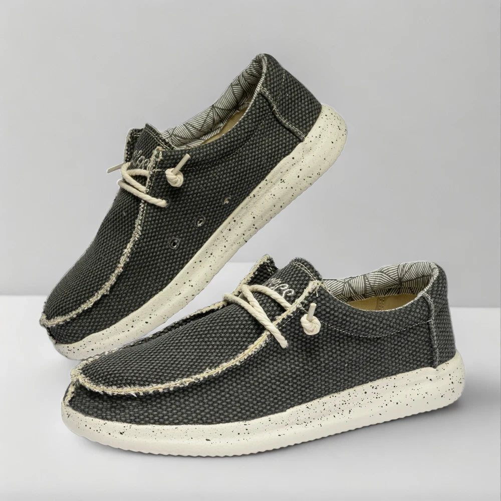 Mocassins homme bleu idéals pour les petits voyages