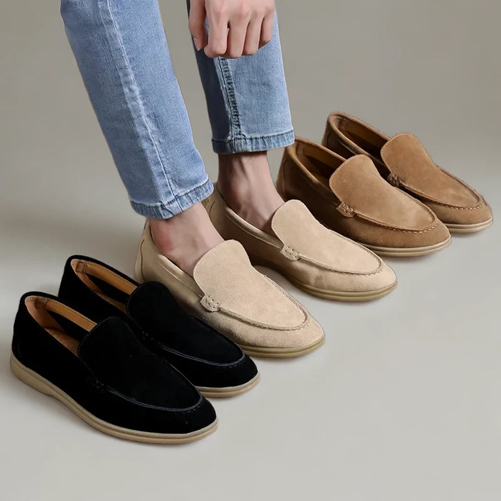 Mise en avant du confort et de la souplesse mocassin classe