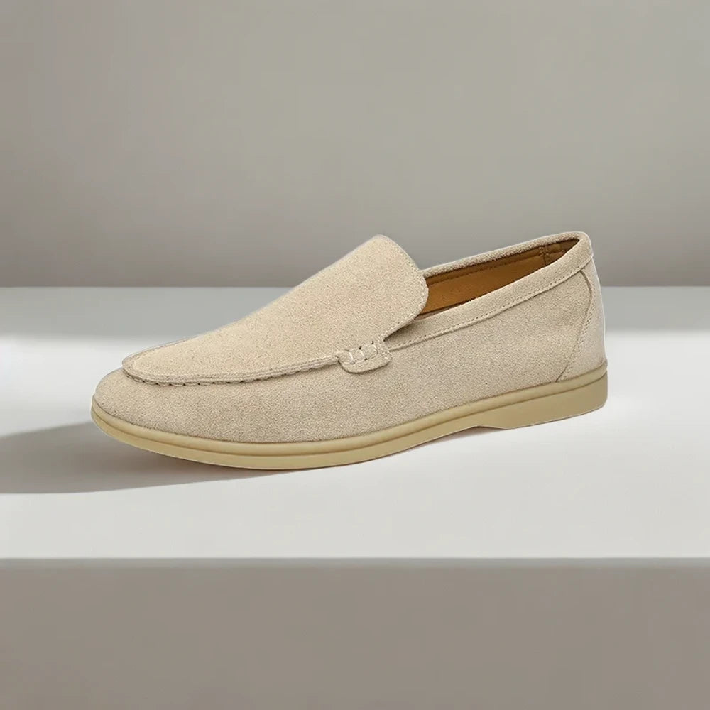 Semelle flexible du mocassin homme classe pour conduite automobile