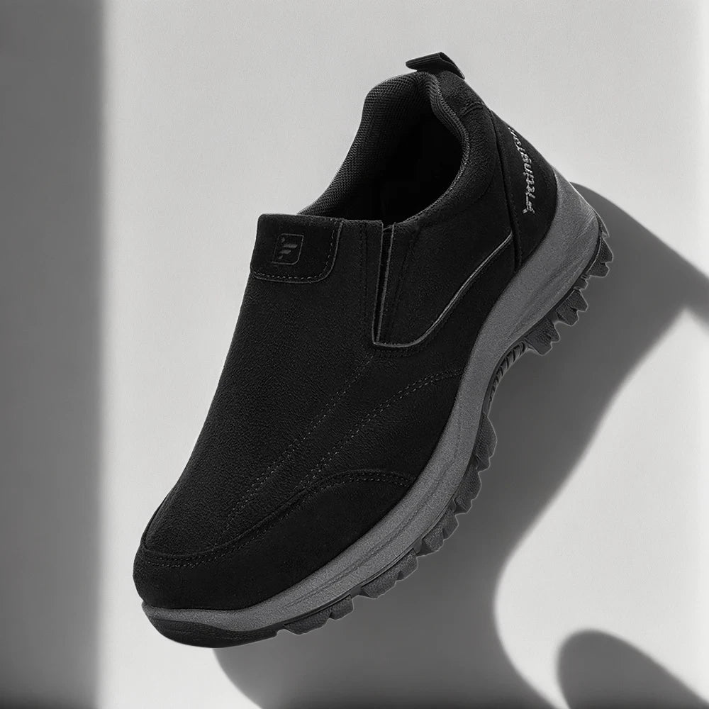 Profil latéral du mocassin homme Italie, silhouette élancée et raffinée
