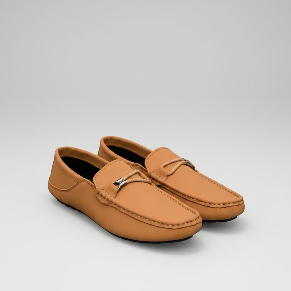 Mocassin homme promo noir léger et respirant pour l'été