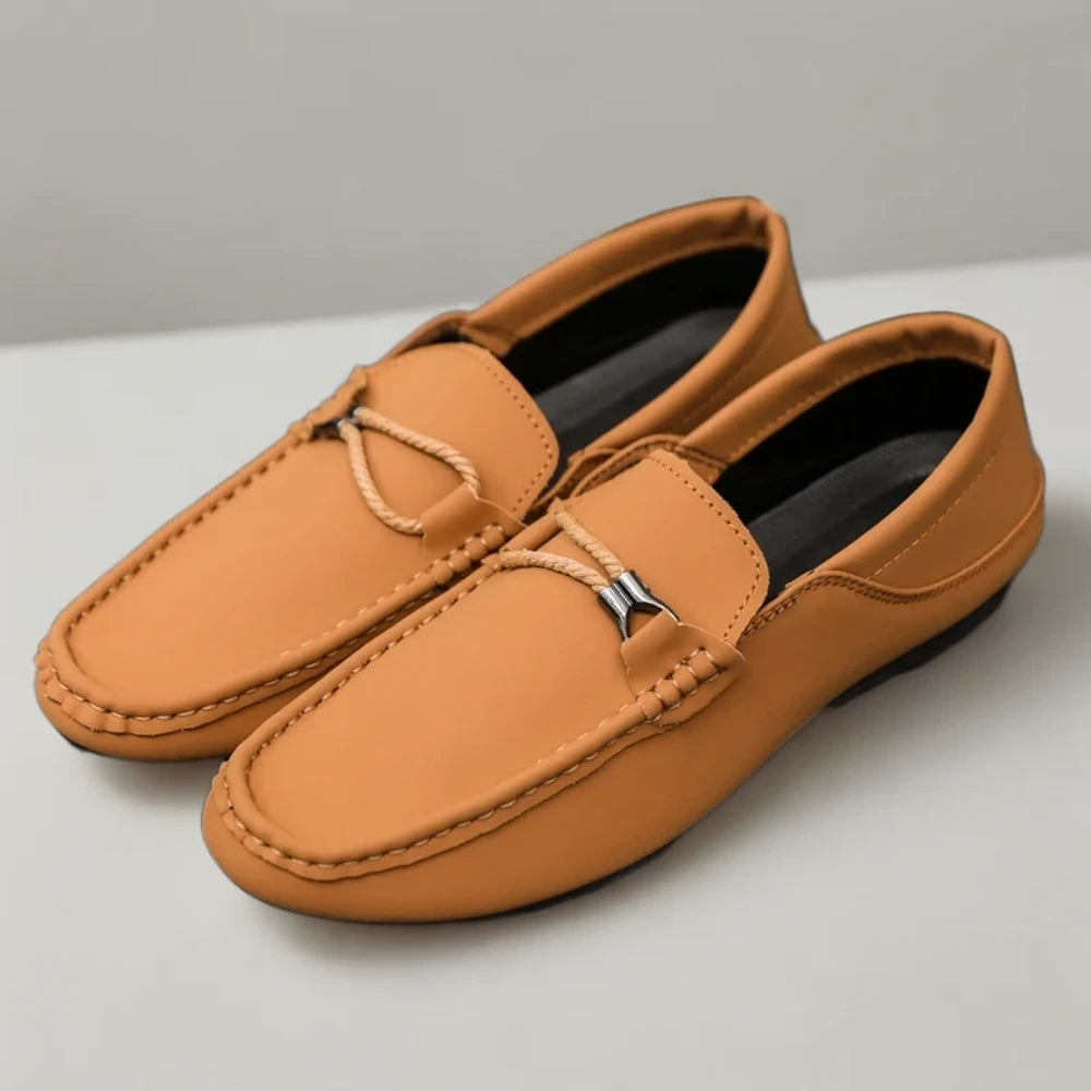 Semelle antidérapante mocassin homme promo détail texturé