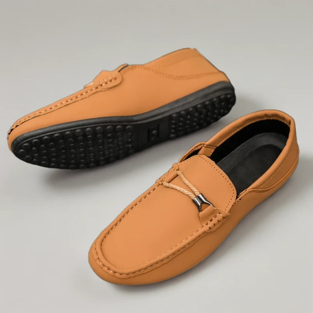 Mocassin homme promo kaki collection promotionnelle multicolore