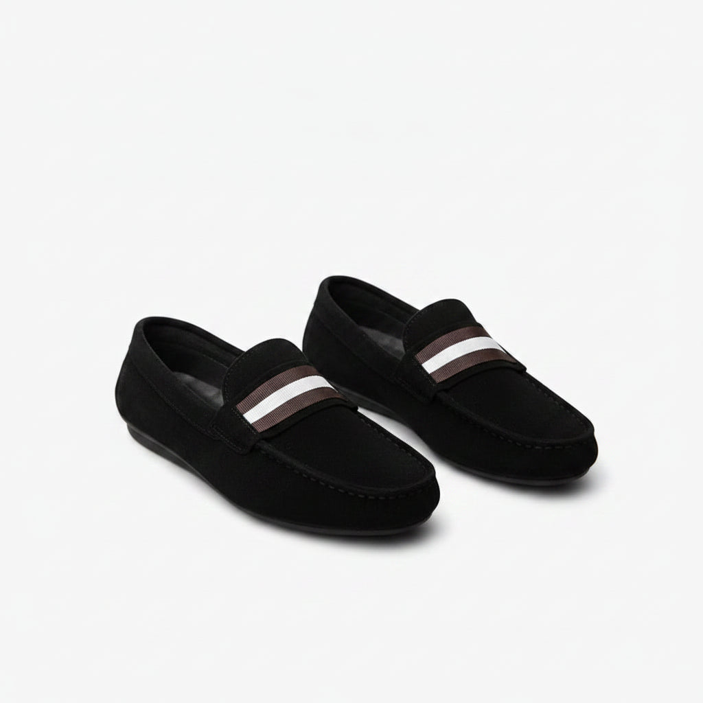 Mocassin homme promotion confortable en cuir souple pour l'été