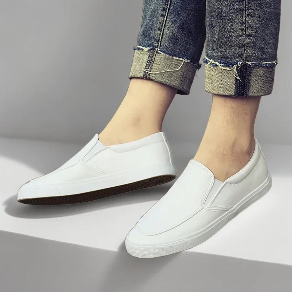 Mocassin sport homme enfilable facile adapté au style de rue moderne