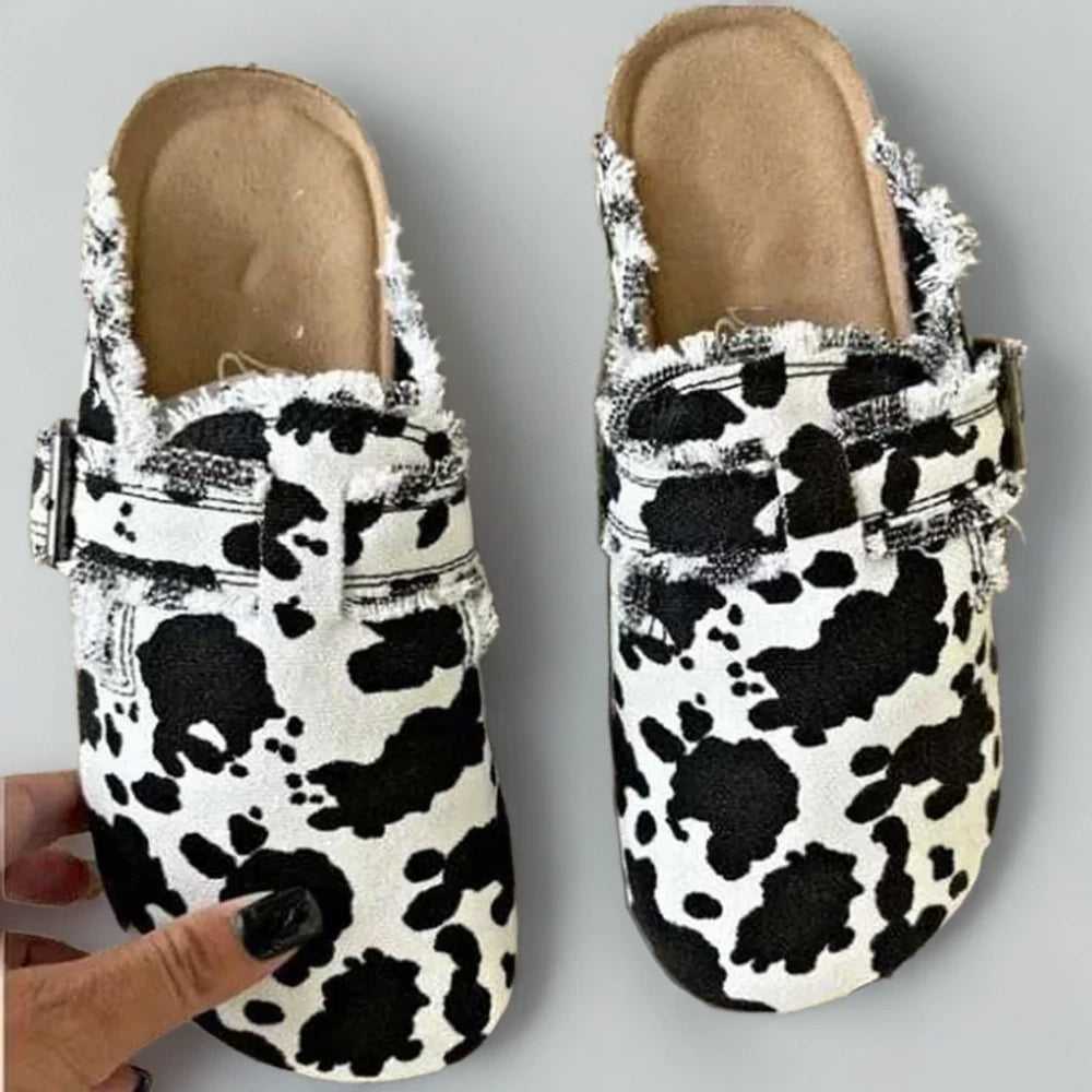 Mocassin femme souple à port quotidien profil latéral