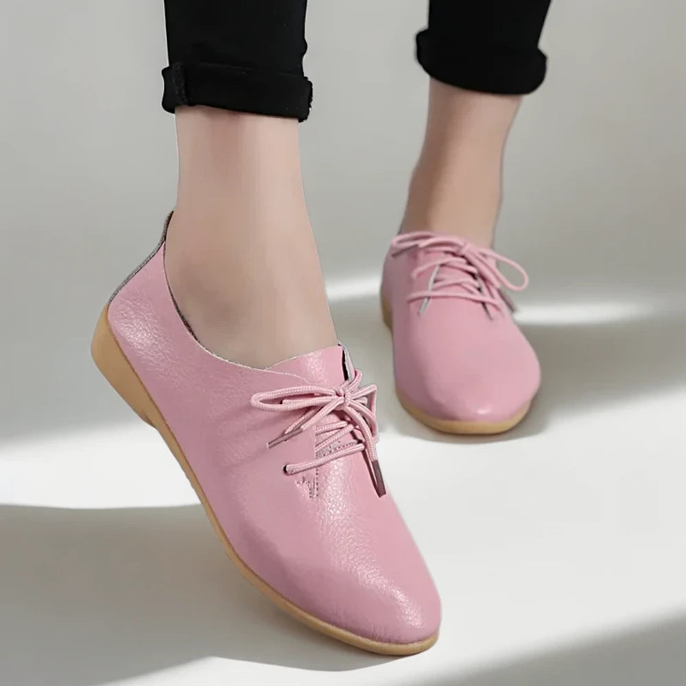 Mocassin marine femme en noir, version élégante intemporelle