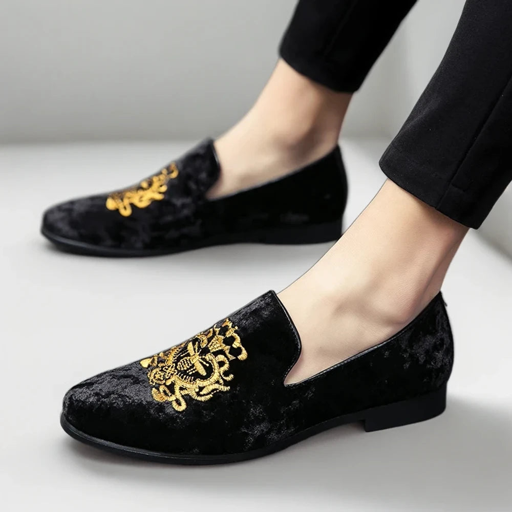 Mocassin espadrille homme noir, confort et élégance pour grandes tailles