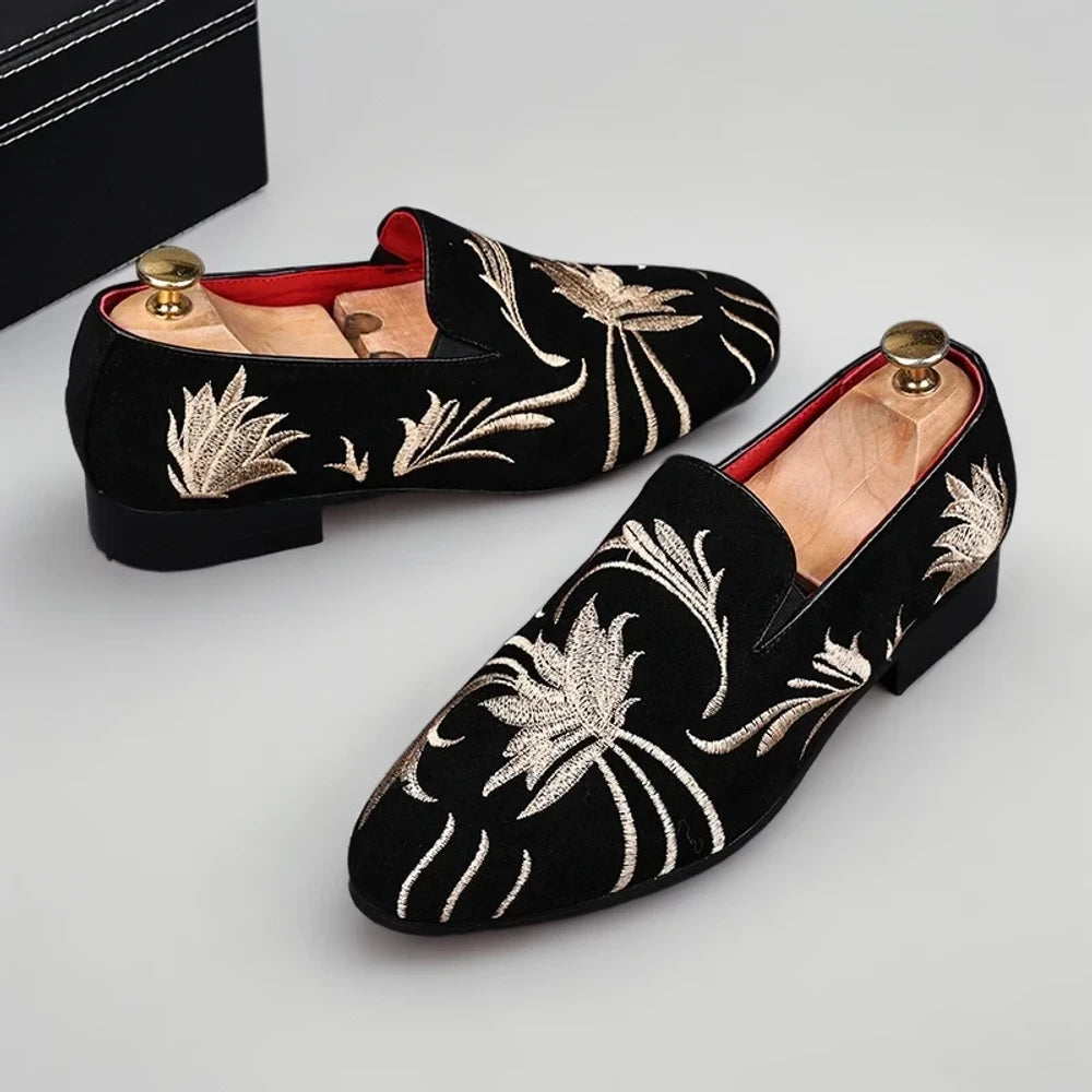 Chaussure mocassin confortable approuvée orthopédiquement, élégance italienne et britannique combinées