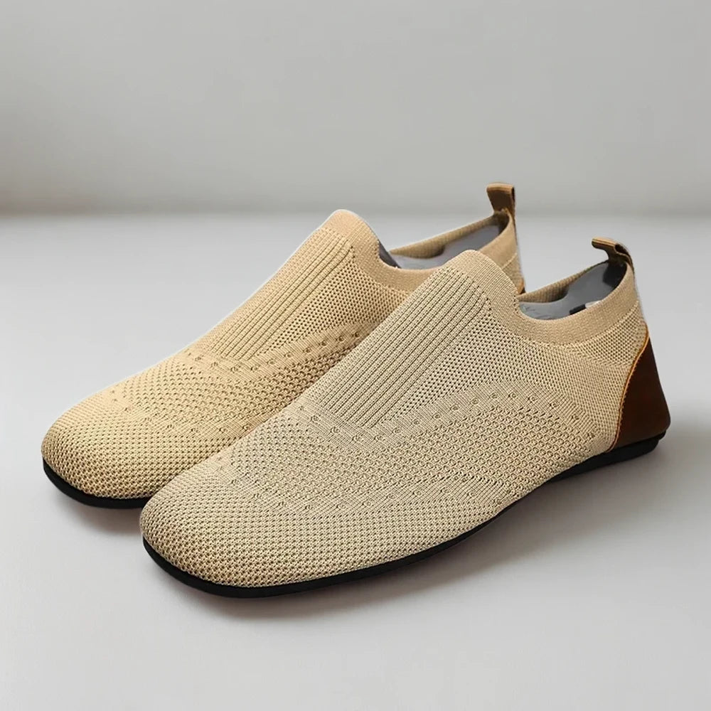 Mocassins ouverts pour homme, confort respirant au quotidien
