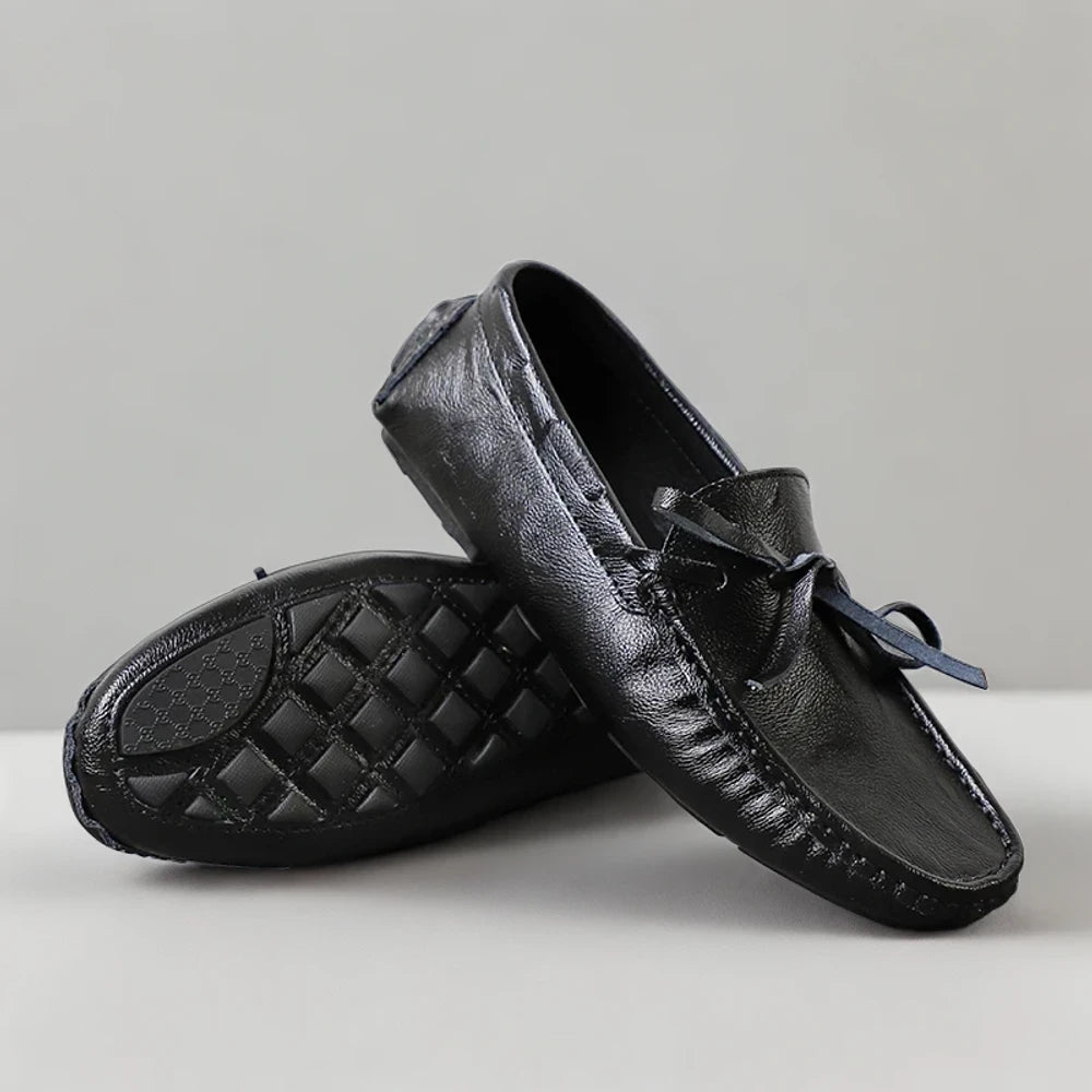 Penny loafer homme vue dessus semelle confortable grande pointure