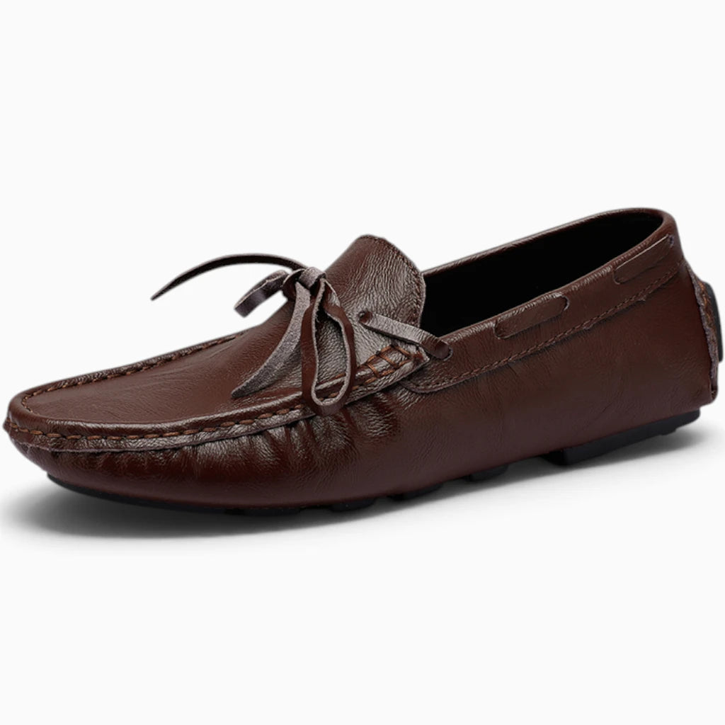 Collection trois coloris mocassin penny loafer homme noir marron blanc