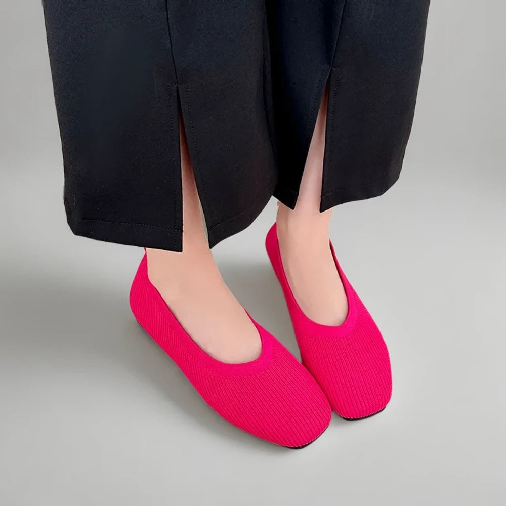 Allié mode du mocassin plat femme pour journées actives et confortables