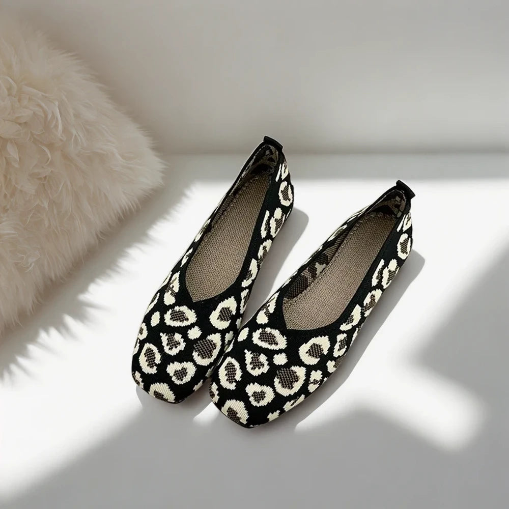 Chaussure mocassin femme souple vue de profil avec semelle flexible